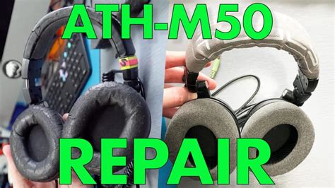 ATH M50 Rescue DcSoundOp Headphone Repairs