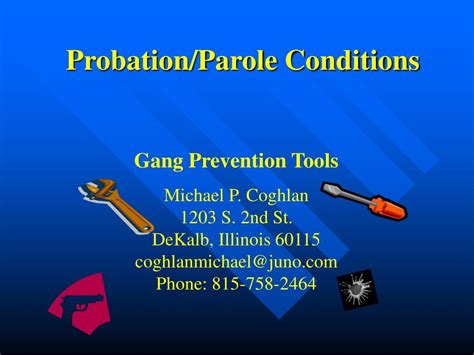 Ppt Probation Parole Conditions Powerpoint Presentation Free