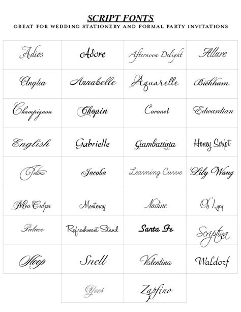 Bridal Shower Font - Decorate