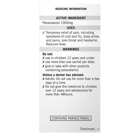 Buy Lemsip Max Cold Flu Lemon Hot Drink Sachets Online At Chemist Warehouse