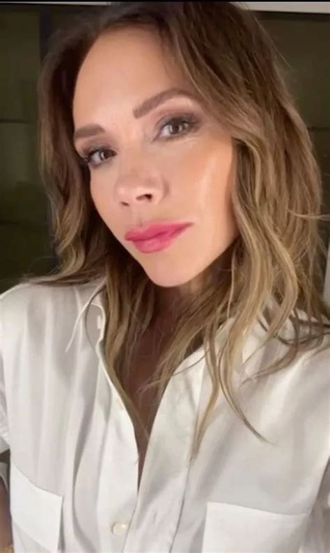 Victoria Beckham Denies Nose Job Speculation As She Shares Trick For