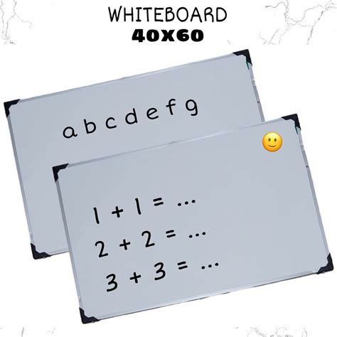 Jual Papan Tulis Whiteboard White Board X Shopee Indonesia