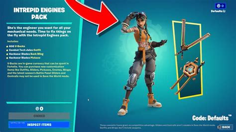 How To Get New Intrepid Engines Starter Pack In Fortnite Season 3 Starter Pack Youtube