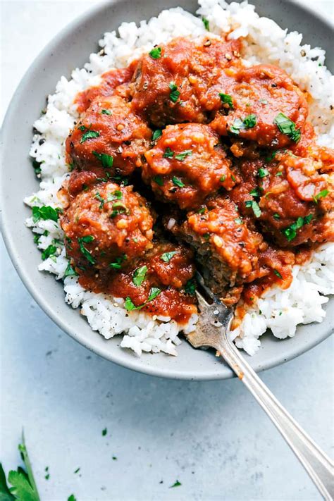 Baked Saucy Asian Meatballs Recipe The Recipe Critic