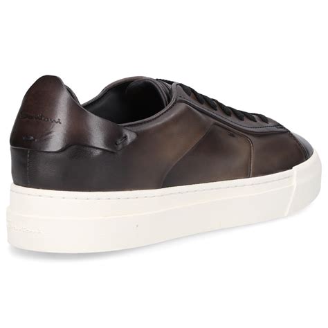 Santoni Low Top Sneakers 21554 Calfskin Online Shopping