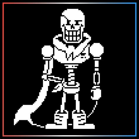 Pixilart Papyrus V2 By Blueboxdude