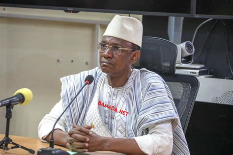 Ousmane B Traoré Bâtonnier de lordre des avocats du Mali Face à