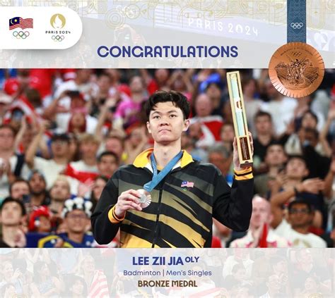 Aaron Chia Soh Wooi Yik And Lee Zii Jia Win Olympic Bronze At Paris