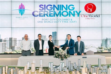 Singapore Owned One World Duty Free And Port City Colombo Enter