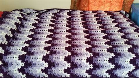 Grandma Spiked My Ripple Blanket Pattern