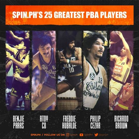 SPIN.ph selects its 25 Greatest PBA Players