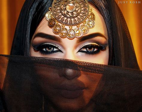 Arabic inspired look | justrosh | Makeup, Arabic