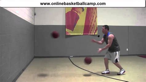 Passing 2 Basketballs Of The Wall Drill Youtube