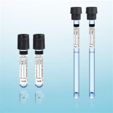 Esr Blood Test Tube Sodium Citrate Vacuum Blood Collection Tube