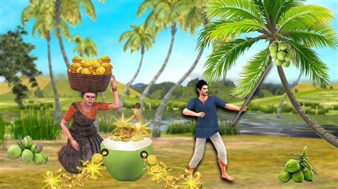 Magical Coconut Tree Kannada Moral Stories Stories