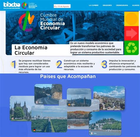 Cumbre Mundial De Economia Circular Cordoba Y De Agosto De