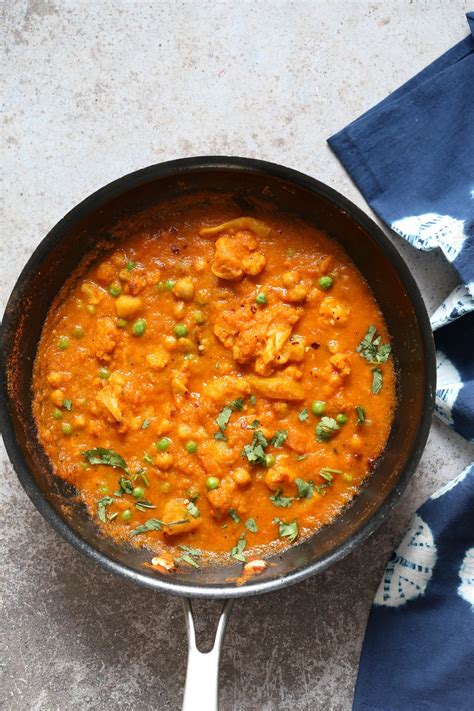 Vegetarian Korma With Coconut Milk