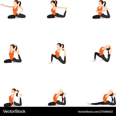 King Pigeon Pose Variations