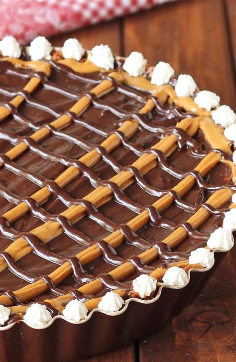 Fabulous Hot Fudge Peanut Butter Pie Recipe Sugar Apron