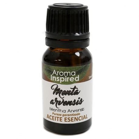 Aceite Esencial Menta Arvensis Cuarzo Blanco