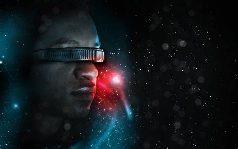 Outer Space Star Trek Geordi La Forge Science Fiction Star