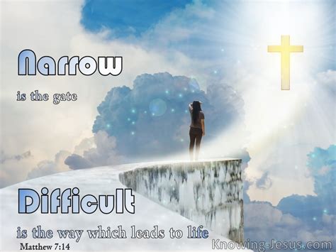 The Road Is Narrow Bible