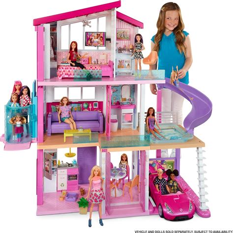 Barbie Dreamhouse Doll House Playset With 70 India Ubuy