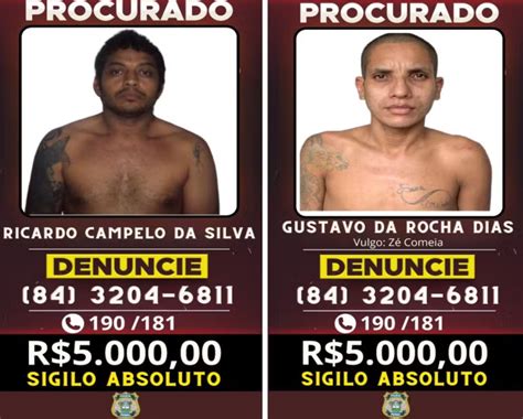 Governo Oferece Recompensa Por Informa Es Dos Fugitivos De Alca Uz