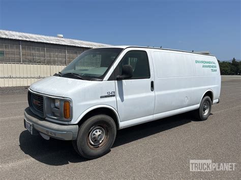 1997 Gmc G3500 Savana 4x2 Cargo Van In Napa California United States