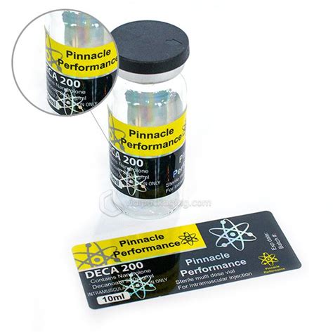 custom ml vial labels vial packaging