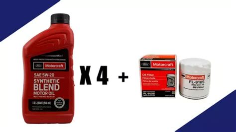 Kit Mantenci N Ford Fiesta Aceite Filtro Motorcraft