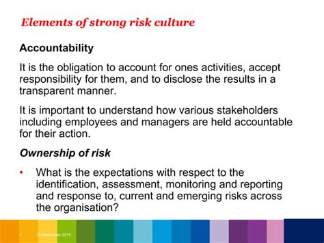 Risk Culture Presentation Ppt