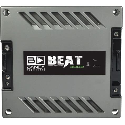 Módulo Amplificador Banda Beat 3002 3000W Rms 2 Ohms 1 Canal Submarino