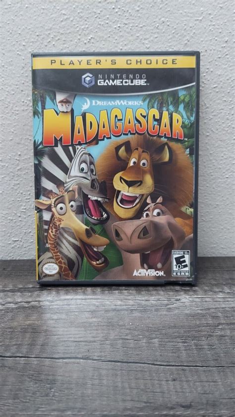 Madagascar Nintendo Gamecube Cib Complete Case Manual Tested