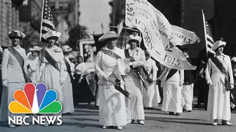 Womens Equality Day The Fight For Rights Then And Now Nbc News Now