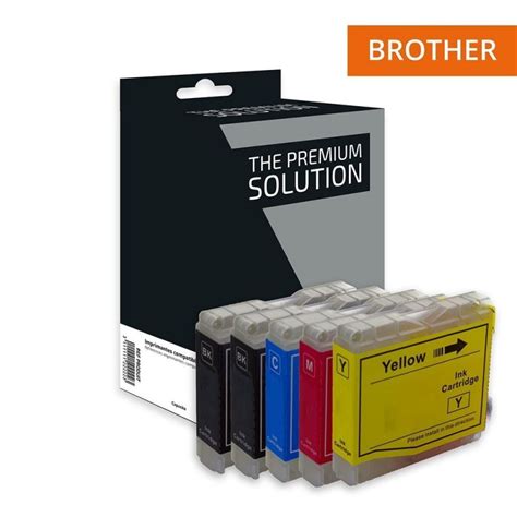 Brother Pack X Lc Compatible Ink Jets Black Cyan Magenta