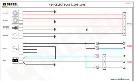 Cummins N14 Celect Fuel System Diagram Cummins N14 Celect Pl