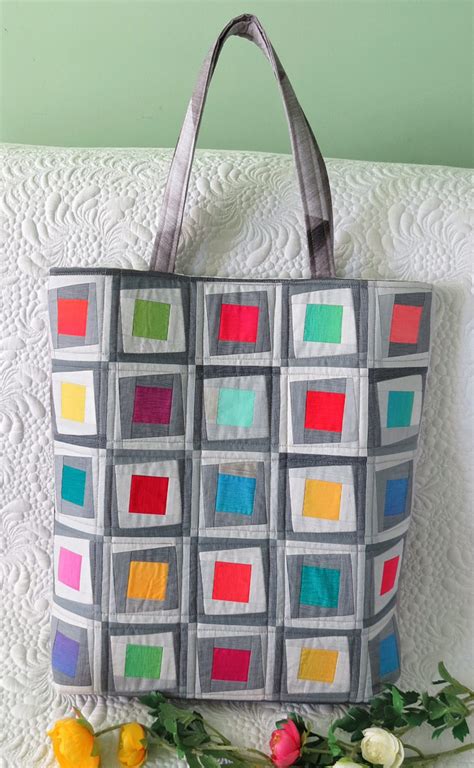 Charm Squares Friendly Tote Bag Pattern Geta S Quilting Studio