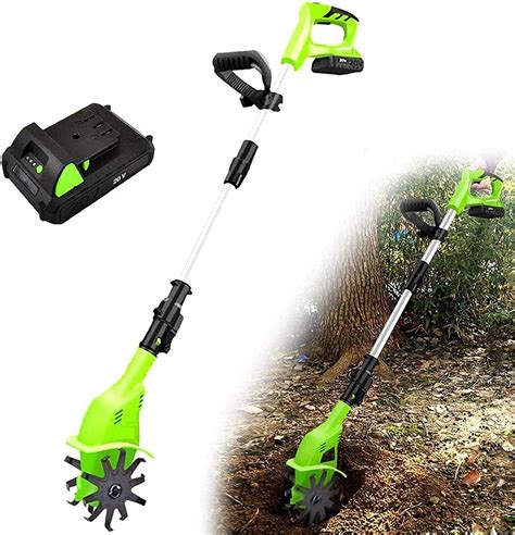 Buy Cordless Rotavator, 20V Portable Cordless Electric Rotavator,Garden ...