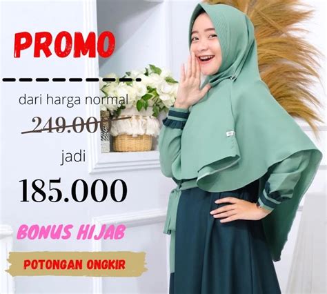 Detail Contoh Kata Kata Promosi Baju Gamis Koleksi Nomer