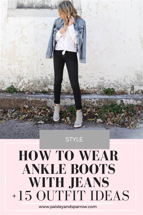 How To Wear Ankle Boots With Jeans 15 Outfit Ideas