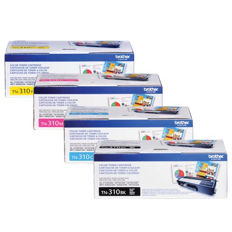 Brother Tn Original Toner Cartridge Combo Bk C M Y At Inkjetsuperstore