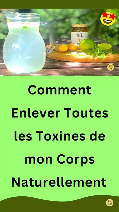 Comment D Toxifier Son Corps En Recourant Substances Boisson Pour