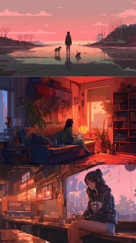 Relaxing Lofi Background For Desktop