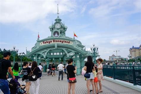 Tokyo Disneyland Japan Entrance Path Thebroadlife Travel Wanderlust