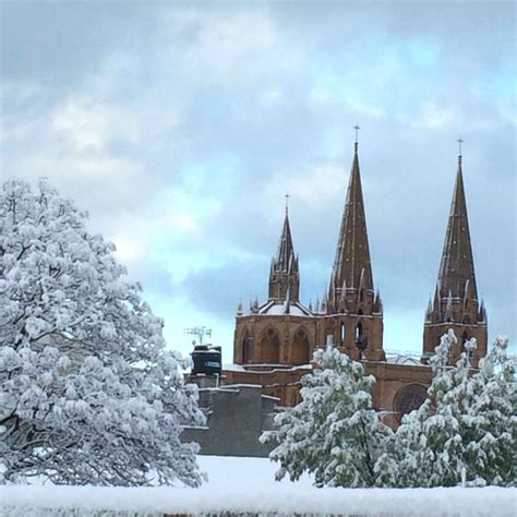 Catedral De Arandasjalisco Nevada 09 De Marzo 2016 Lugares Hermosos