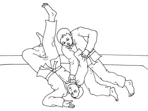 Coloriage Judo 24 Coloriage Judo Coloriages Sports Porn Sex Picture