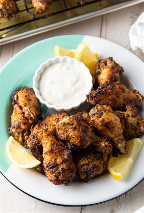 Baked Lemon Pepper Wings Recipe (VIDEO) - A Spicy Perspective