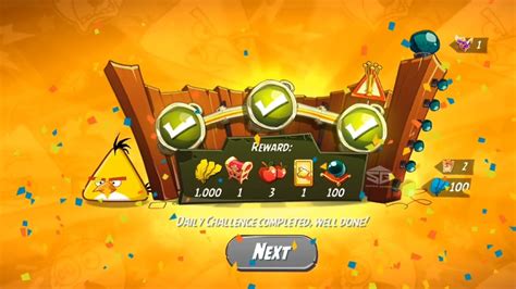 Angry Birds 2 Daily Challenge Today Chucks Challenge Sgsupergames8469 Youtube