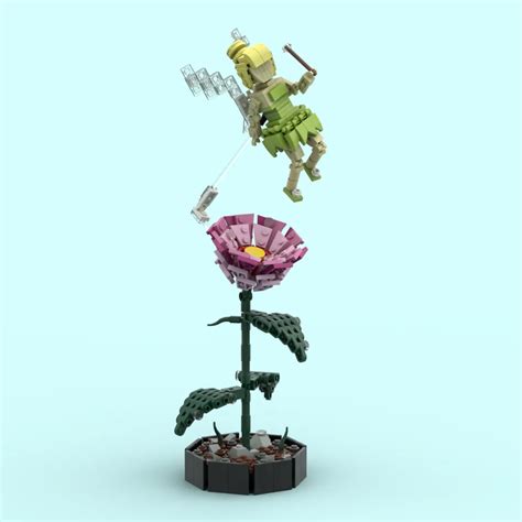 LEGO IDEAS 100 Years Of Fairytales Tinker Bell Flower Display